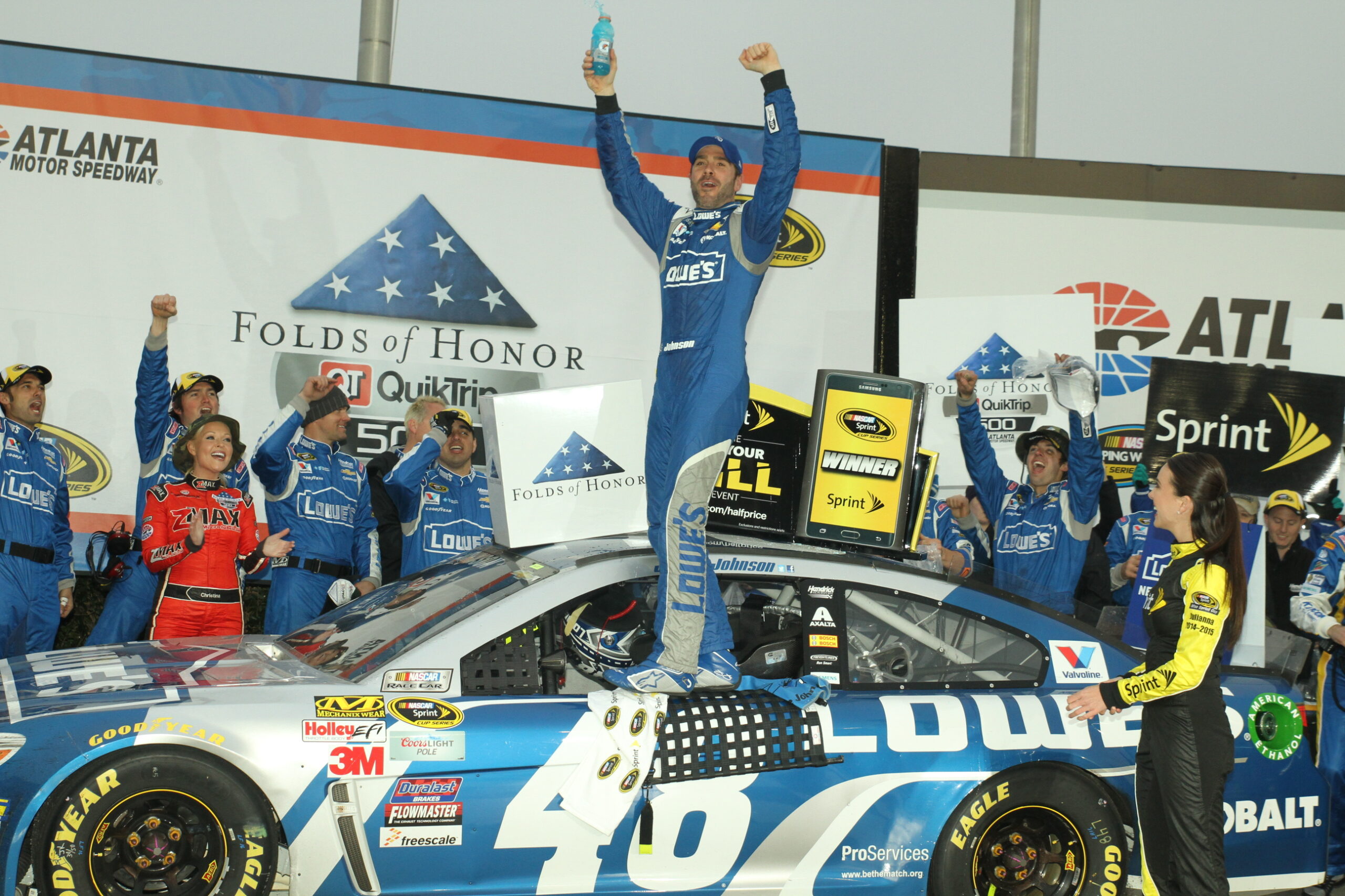 Surprising and Not Surprising: Atlanta Folds of Honor QuickTrip 500