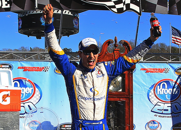 Logano Keeps Martinsville Hot Streak Alive With Kroger 250 Victory