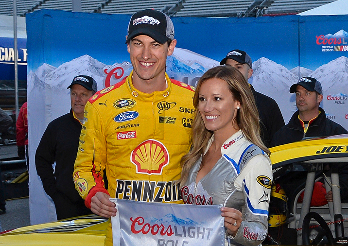 Logano Speeds to Virginia Lottery Pole Day Victory at Martinsville