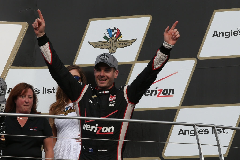 Power Wins From Pole at Angie’s List Grand Prix of Indianapolis