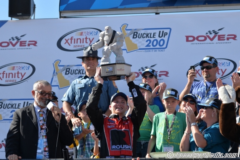 Buescher Tames the Monster; Scores Roush Fenway’s 17th Win at Dover