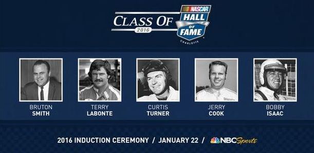2016 NASCAR Hall Of Fame Class Announced