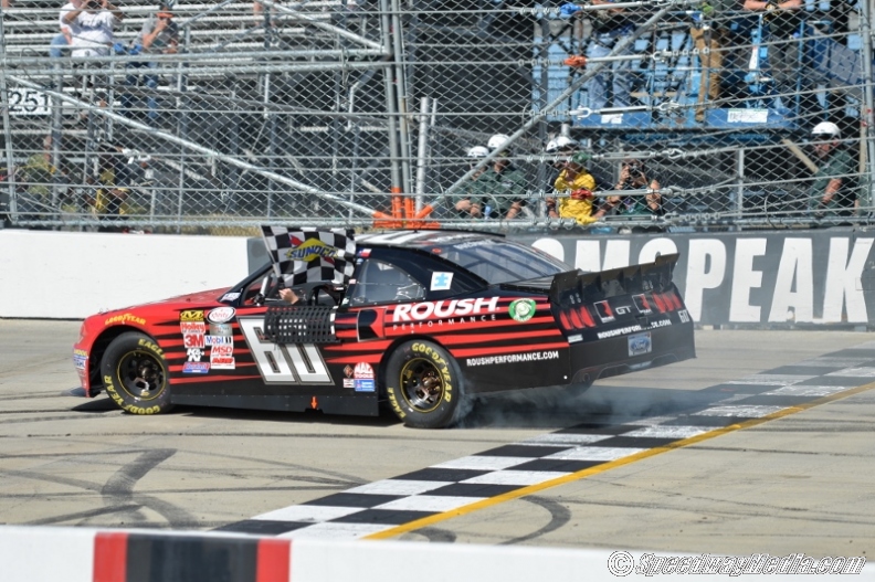 Chris Buescher wins Buckle Up 200 presented by Click It or Ticket in Dover