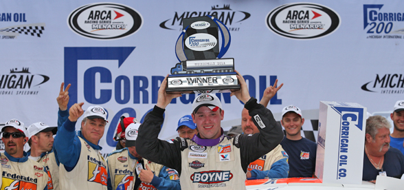 Ross Kenseth Wins the Corrigan Oil 200