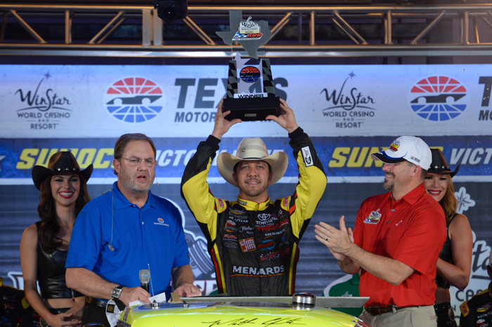 CRAFTON WINS WINSTAR WORLD CASINO & RESORT 400 TRUCK SERIES RACE CRAFTON WINS WINSTAR WORLD CASINO & RESORT 400 TRUCK SERIES RACE