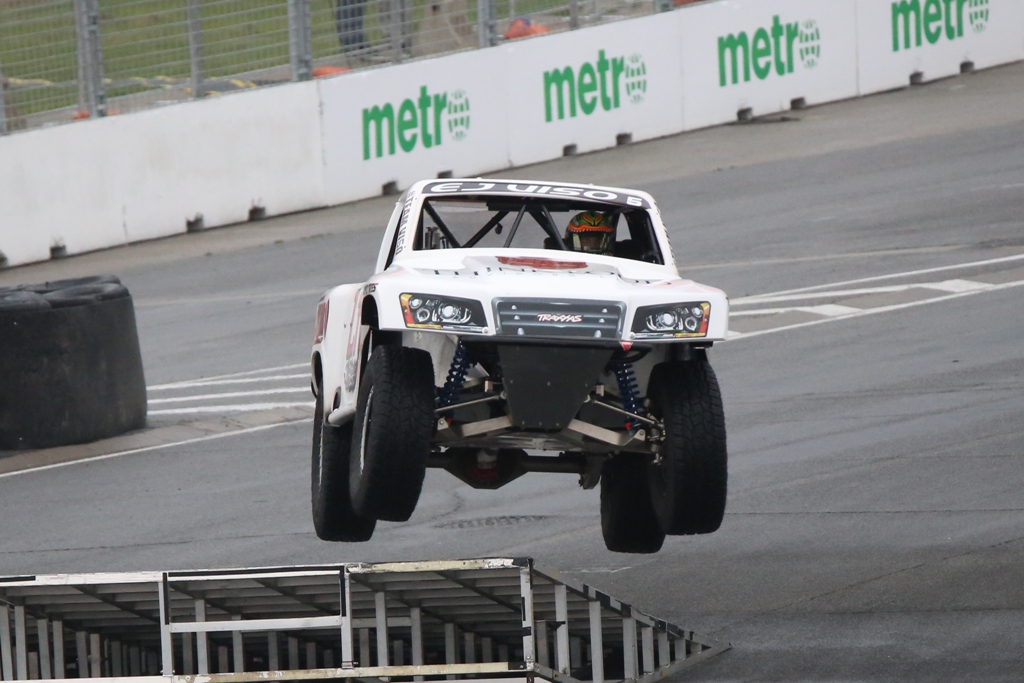 E.J. Viso Tops Wet Practice Chart for Stadium Super Trucks