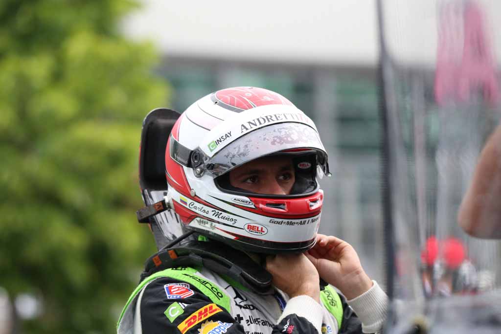 Carlos Munoz Tops Sunday Honda Indy Toronto Warm-Up Chart