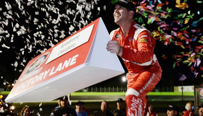 Hathaway Celebrates A Milestone Victory