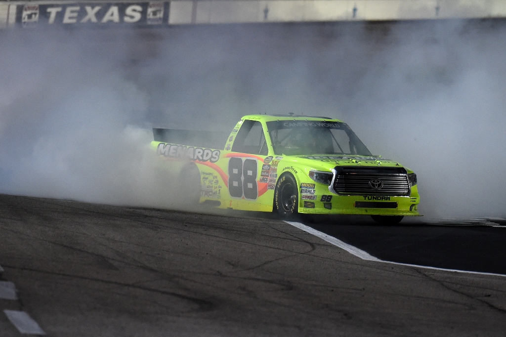 Matt Crafton Has Blast En Route to Victory Lane Matt Crafton Has Blast En Route to Victory Lane