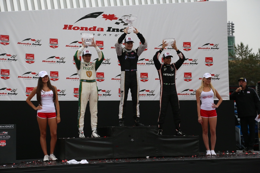 Josef Newgarden Leads CFH Racing 1-2 Finish at Honda Indy