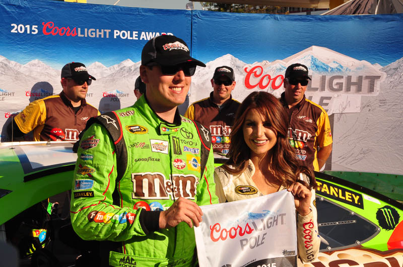 Kyle Busch Keeps It Rolling With Pocono Pole