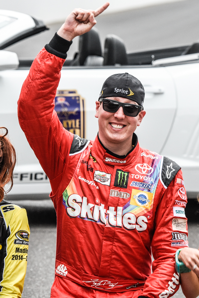 Kyle Busch Sweeps The Brickyard