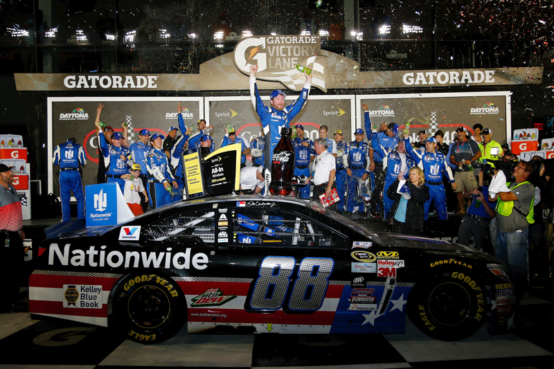 Dale Earnhardt Jr. Wins Coke Zero 400