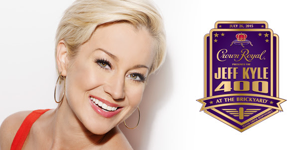Country star Kellie Pickler to sing National Anthem prior to 2015 Crown Royal Presents the Jeff Kyle 400 at the Brickyard