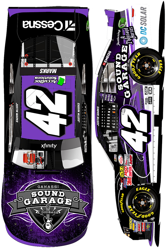 Ganassi Sound Garage to be featured on No. 42 Chevrolet Camaro at Road America