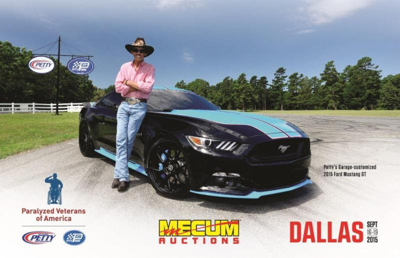 Richard Petty and Richard Petty Motorsports to Auction Off 2015 Mustang
