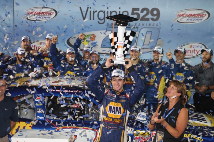 CHEVY NSCS AT RICHMOND: 400th Win for Chevrolet