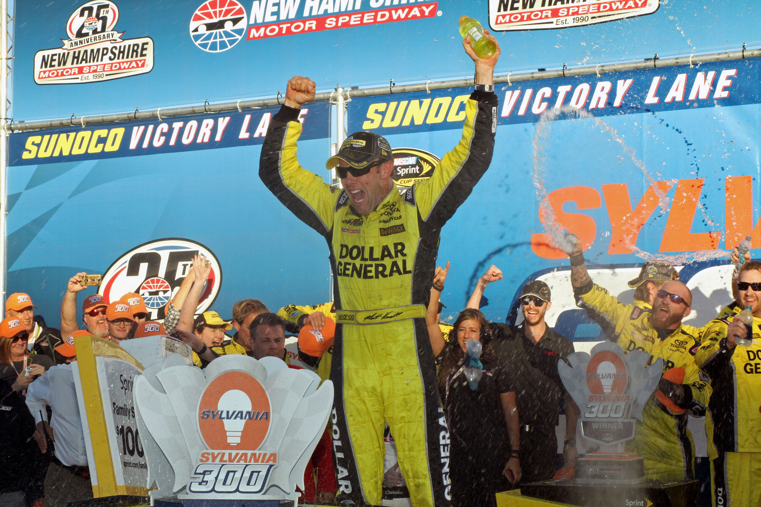 Fuel Shortage Puts Harvick in Dire Straits, Kenseth in Victory Lane