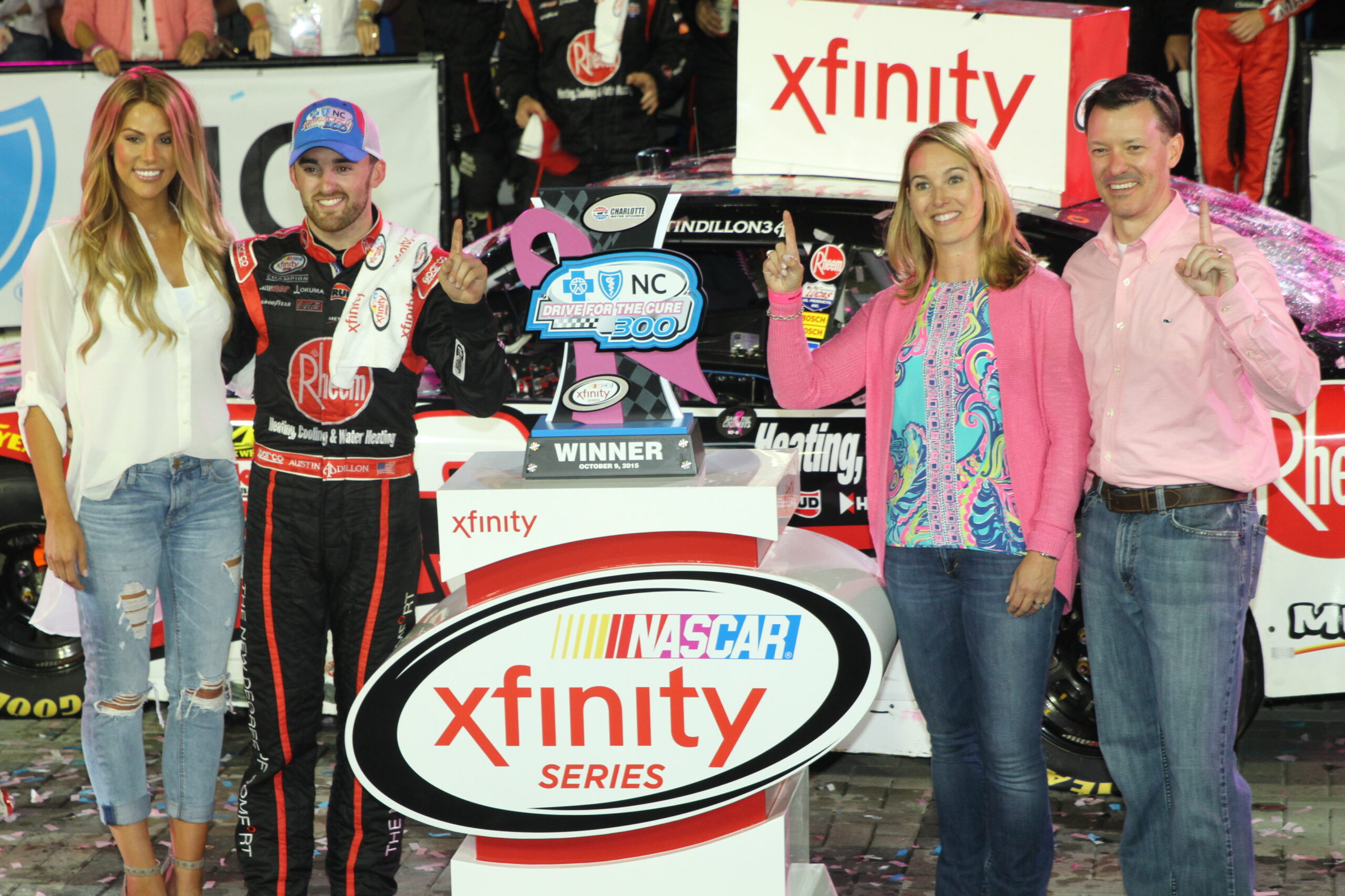 Dillon Wins Drive for the Cure 300 Presented By Blue Cross Blue Shield of North Carolina