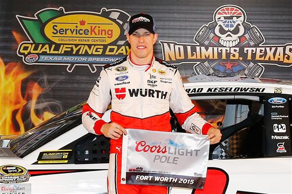 Keselowski Grabs the Pole at Texas