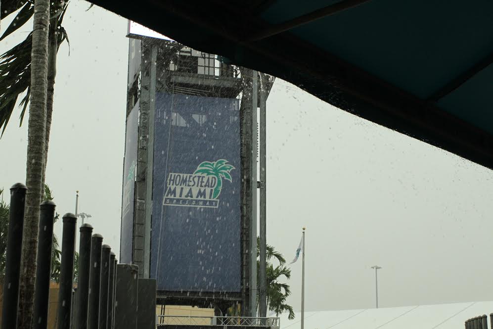 Race update: It’s raining in Florida