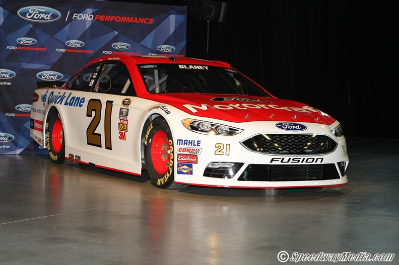 Ford Wednesday – NASCAR Charlotte Media Tour (Wood Brothers Racing)