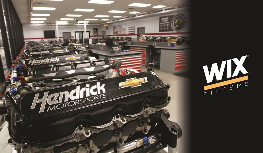 WIX Filters becomes technical partner of Hendrick Motorsports