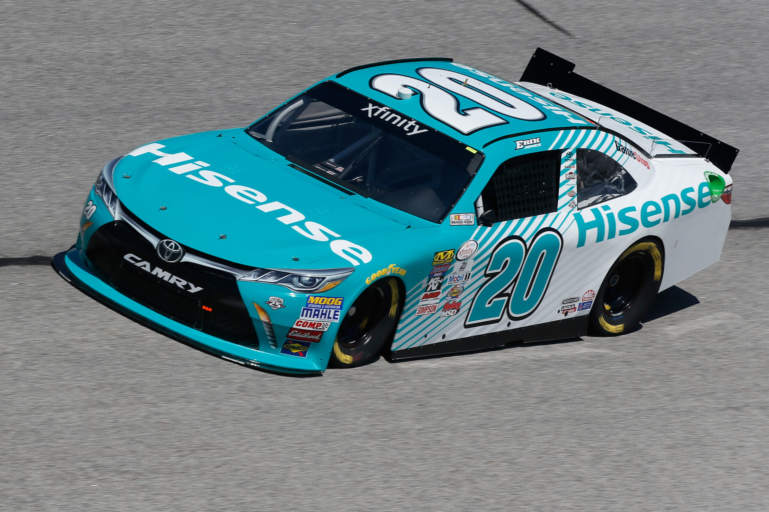 Erik Jones tops final XFINITY practice at Atlanta