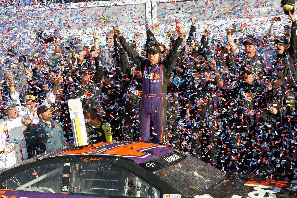 Denny Hamlin Wins the Daytona 500