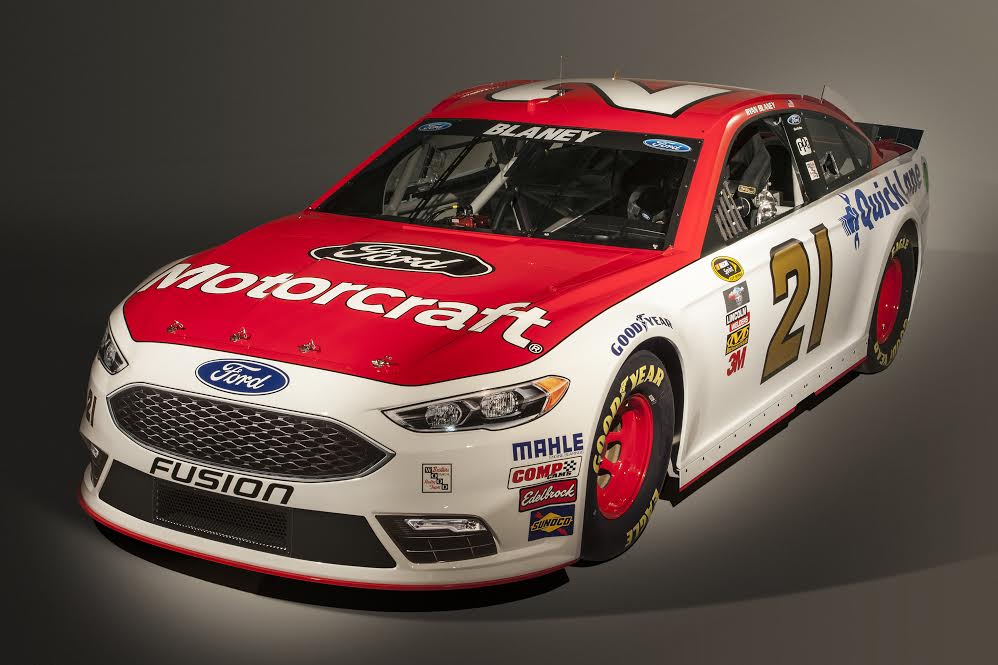 Blaney Embarks on First Full Season of Sprint Cup Competition At Wheel of Iconic Motorcraft/Quick Lane No. 21 Ford Fusion