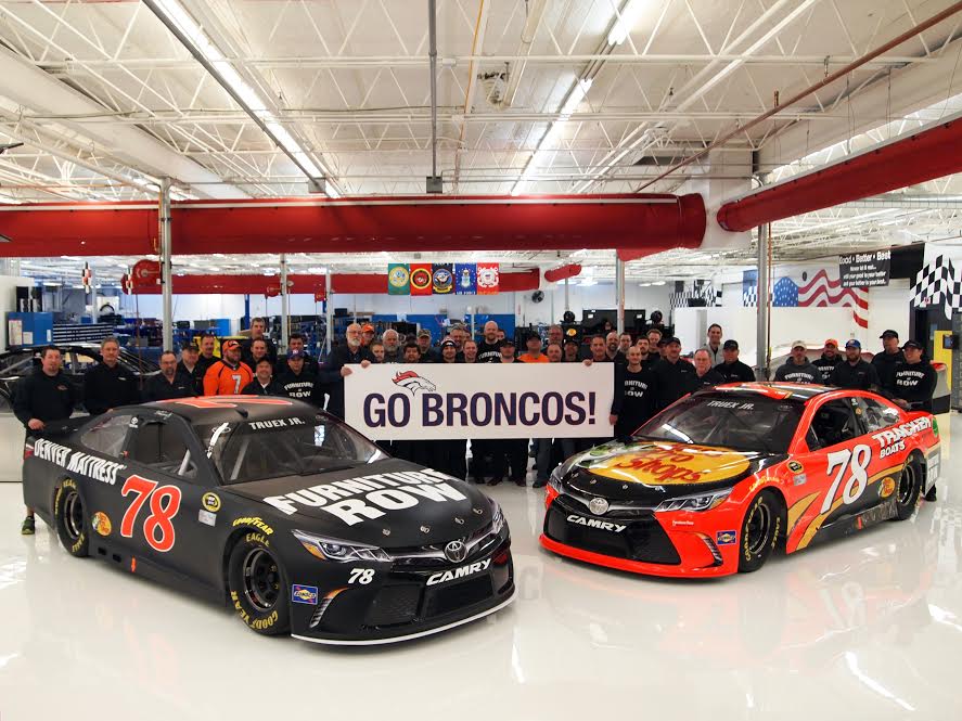 Broncomania Extends to Furniture Row Racing | SpeedwayMedia.com