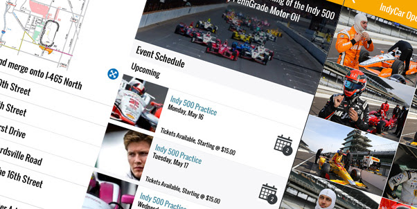 Indianapolis Motor Speedway releases new and improved Race Day app