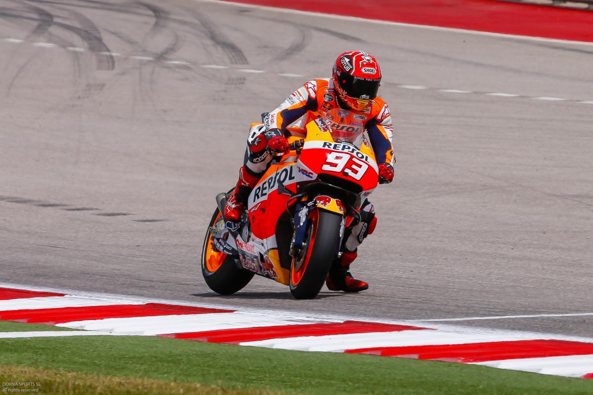 Marquez Continues Dominant Ways at COTA