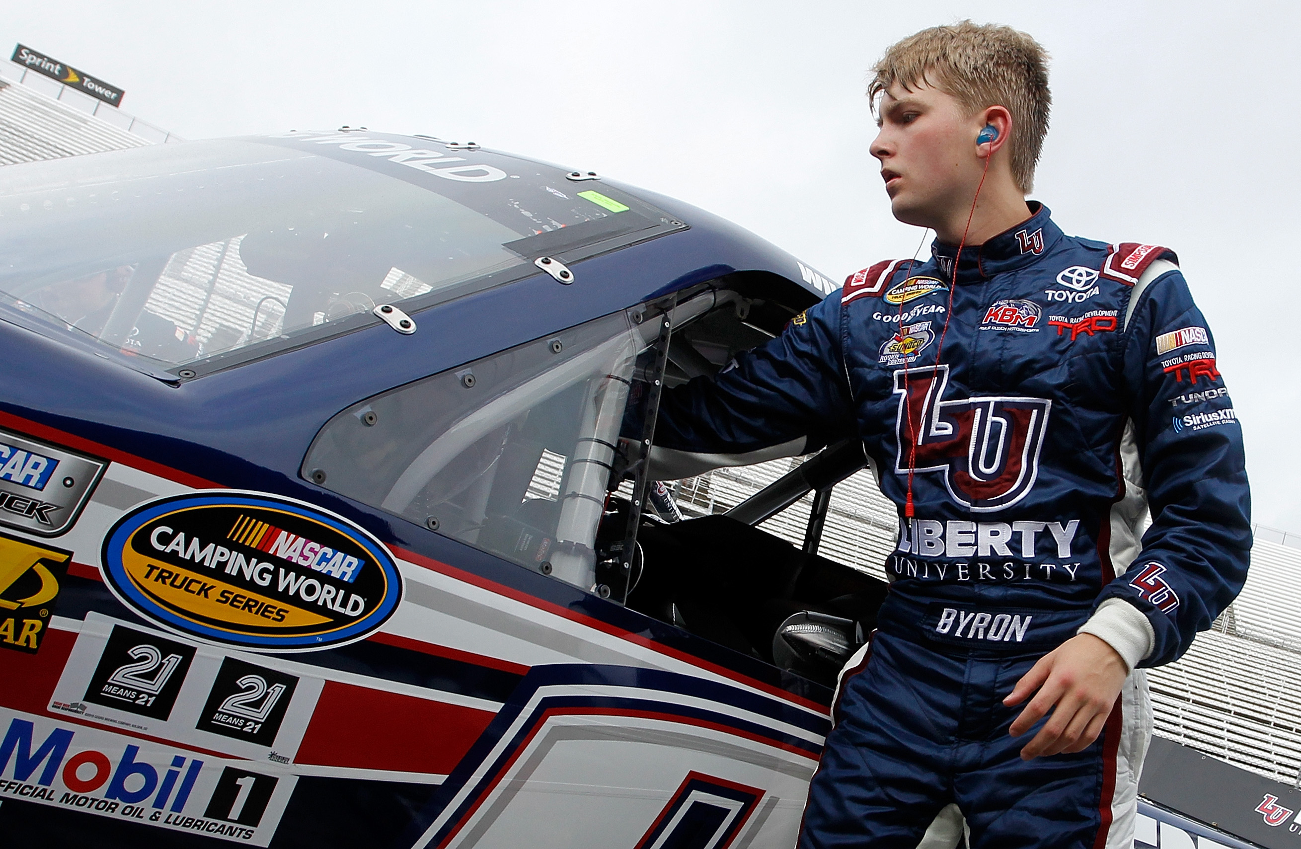 William Byron Fastest in First Truck Practice | SpeedwayMedia.com