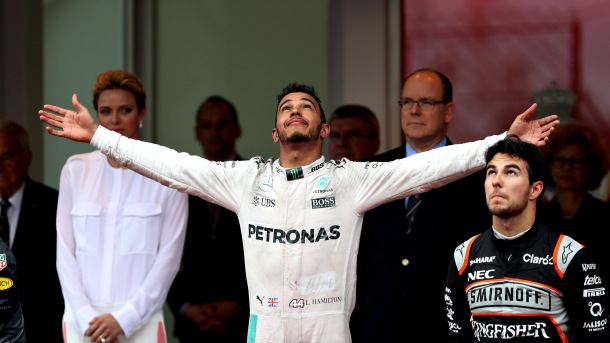 Hamilton breaks the bank in Monte Carlo