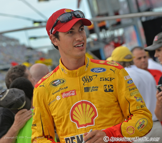 Joey Logano Accident Quote