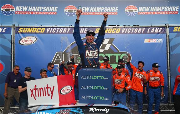 Kyle Busch holds off Erik Jones for NASCAR XFINITY Series win at New Hampshire