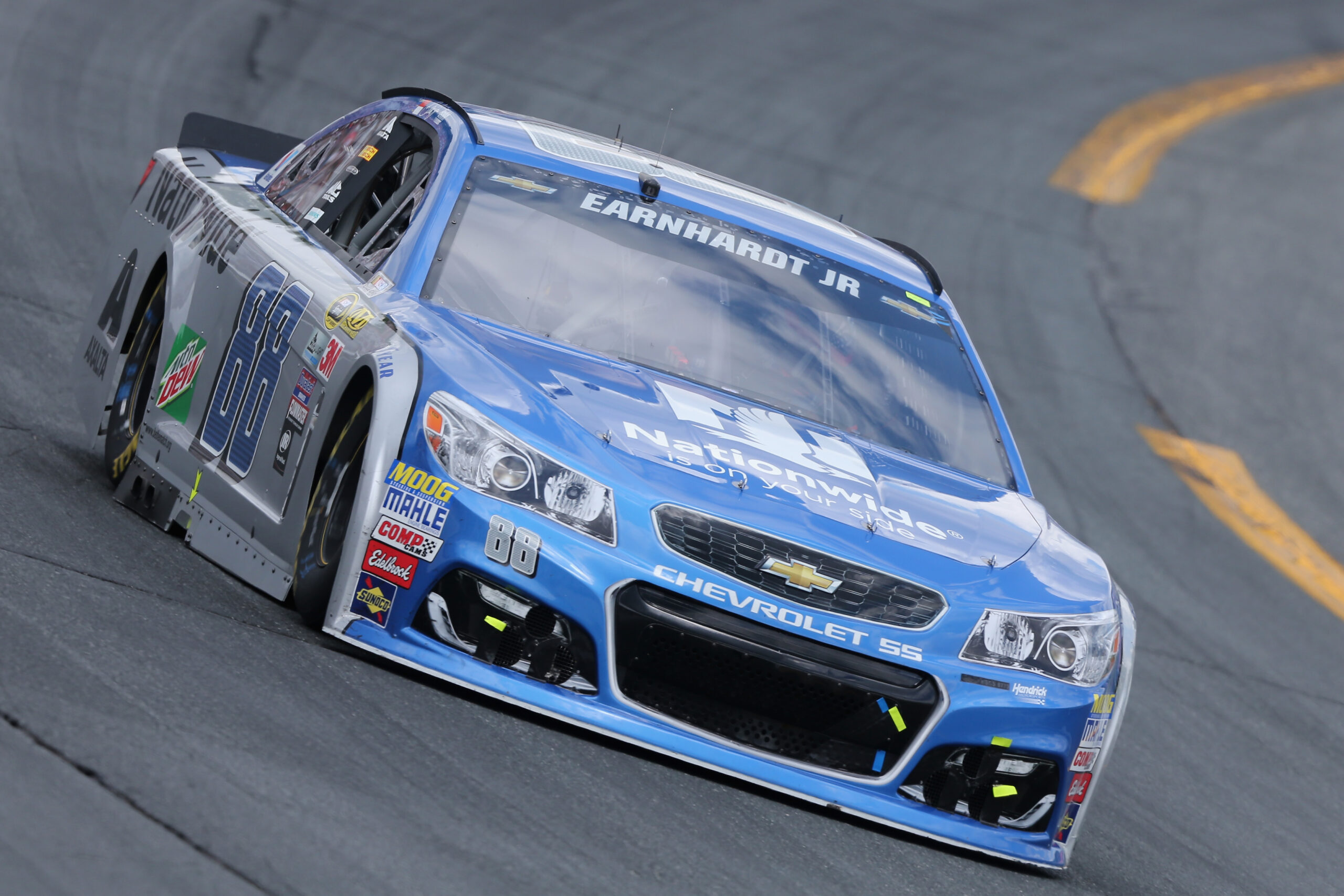 Cut Tire Ends Impressive Run for Bowman