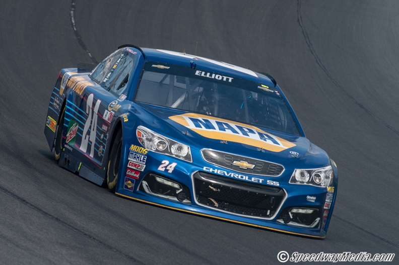 Chase Elliott says he just needed a better restart at the end