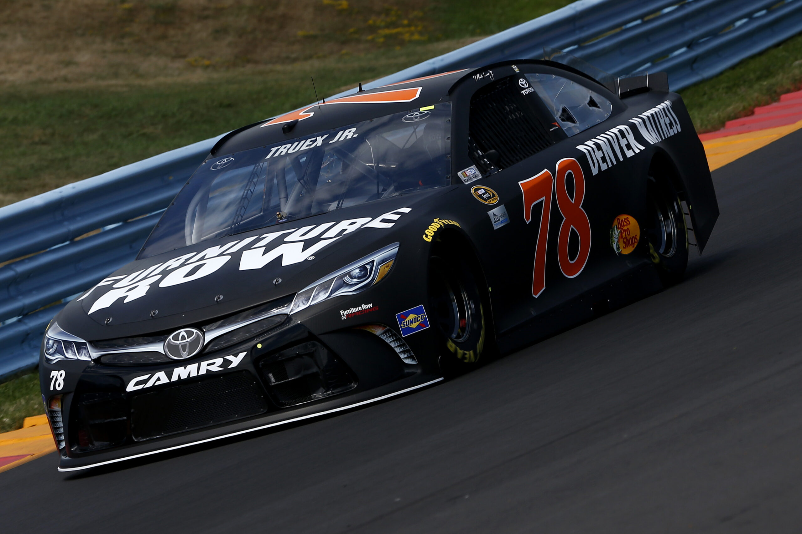 Truex Fastest at Watkins Glen in First Sprint Cup Practice