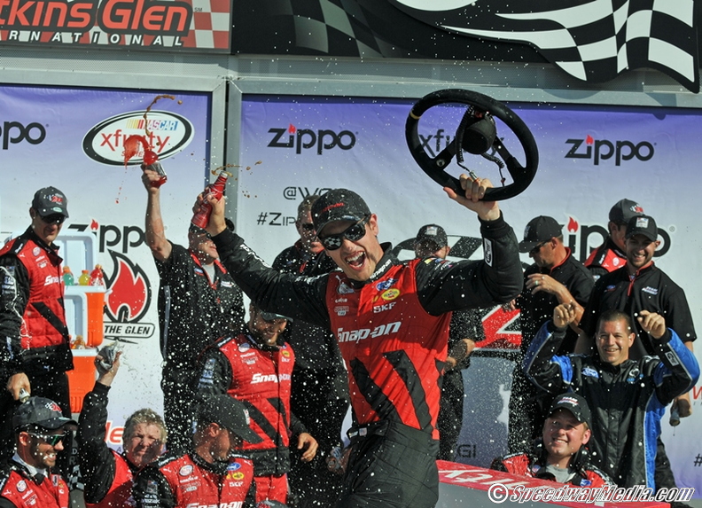 Logano Wins Second Straight Zippo 200 at Watkins Glen