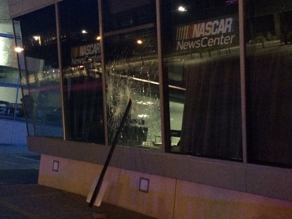 NASCAR Hall of Fame building sustains minor damage in Charlotte protest
