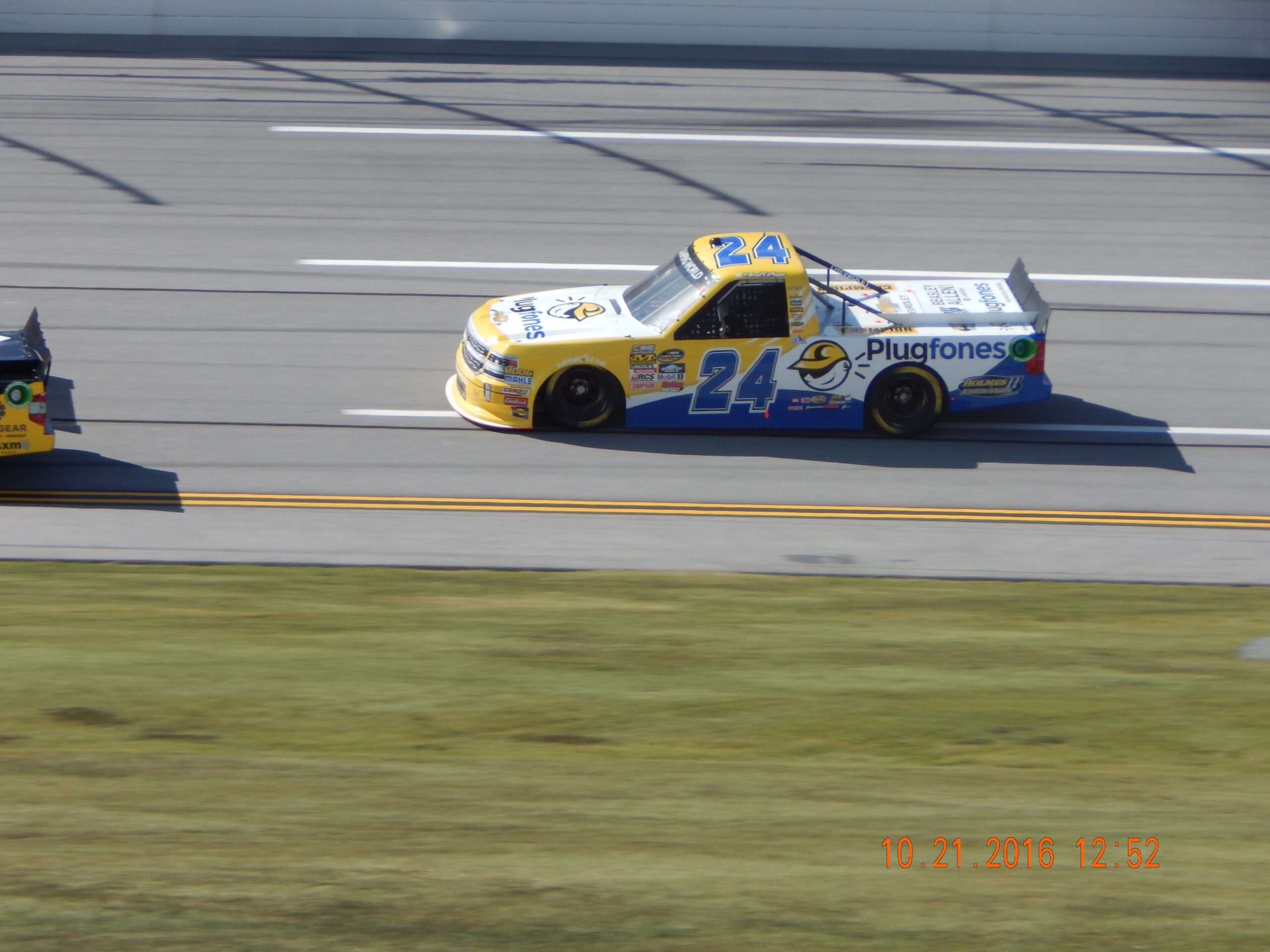Enfinger Fastest in First Truck Practice at Talladega