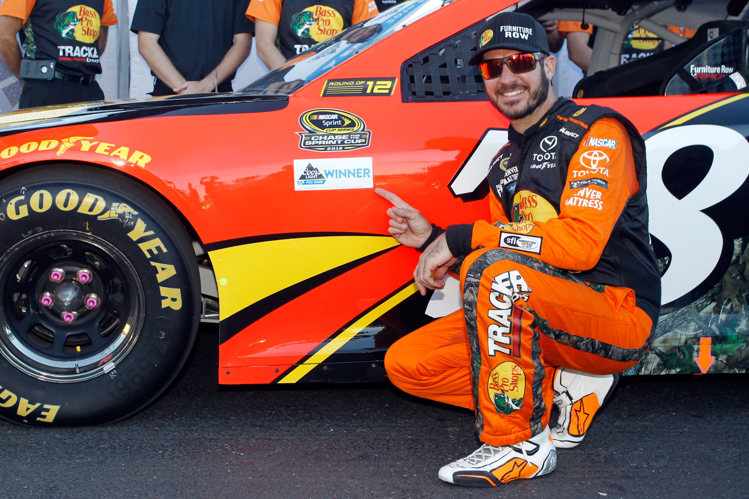 Truex Earns Pole at Talladega