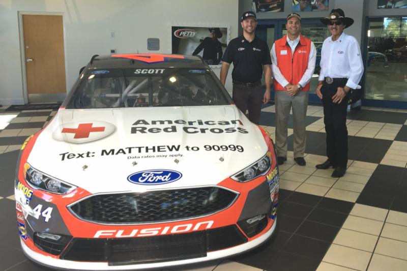 Richard Petty Motorsports Partners with the American Red Cross for Martinsville Speedway Race on October 30