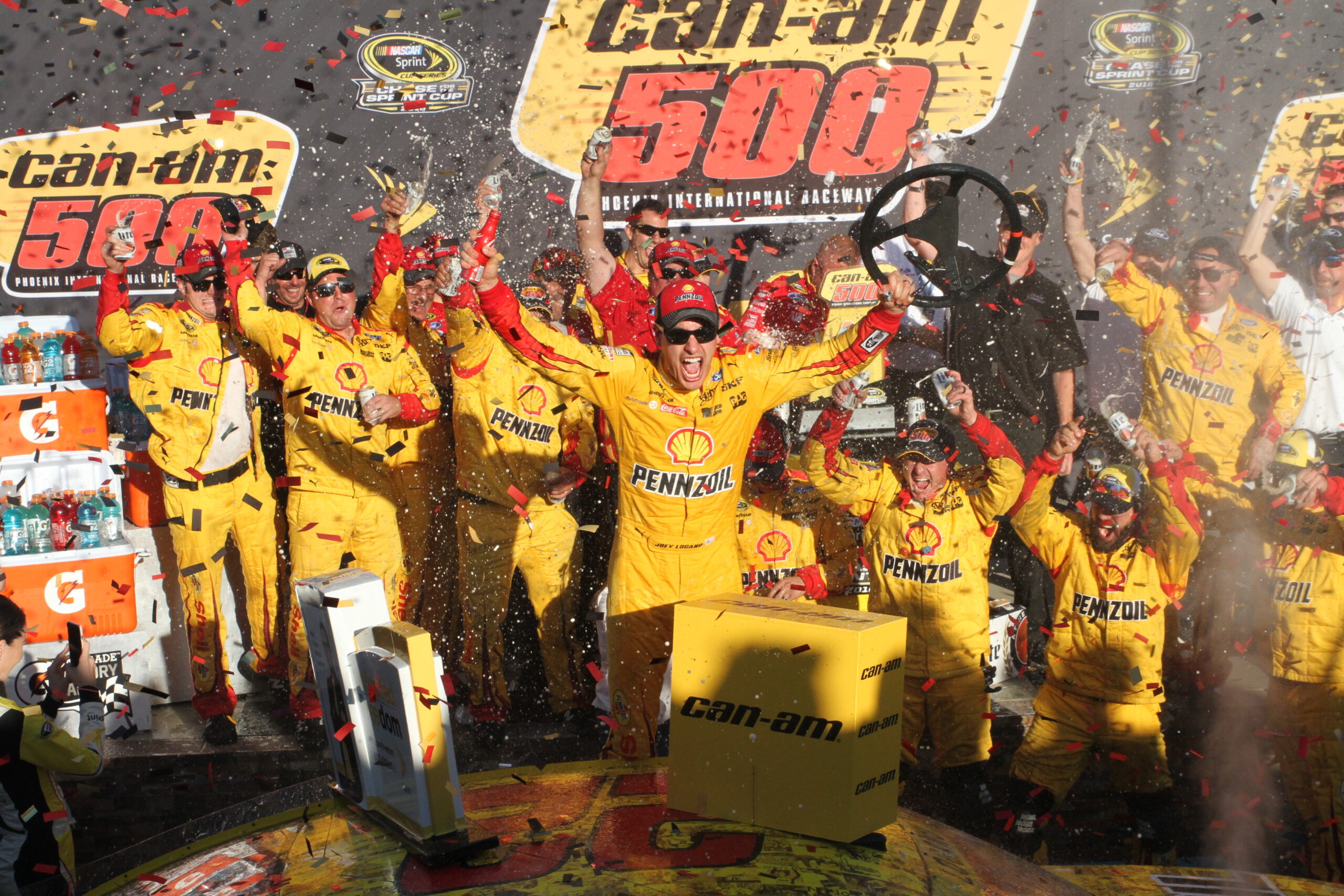 Logano Books Championship Ticket with Win at Phoenix