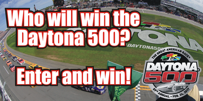 Guess the Daytona 500 winner and collect up to a $50 eGift card