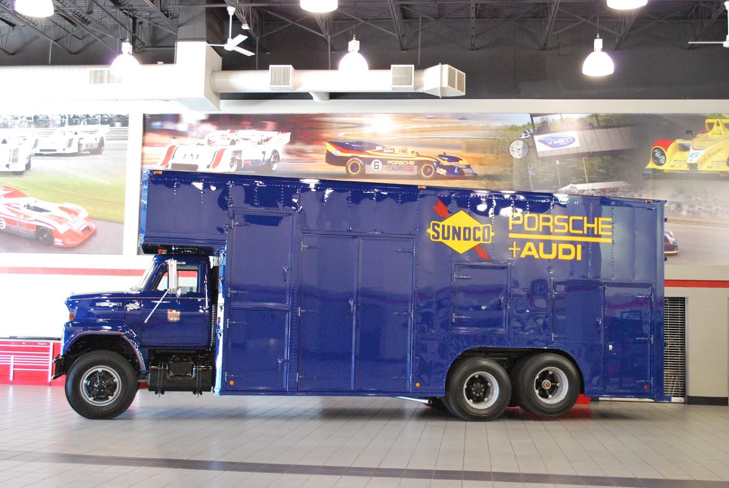 TEAM PENSKE RESTORES ICONIC TRANSPORTER THAT DELIVERED FIRST INDIANAPOLIS 500 WIN