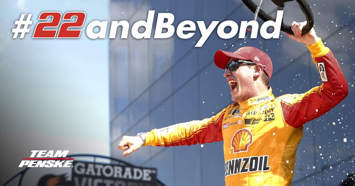 Team Penske, Joey Logano Agree to Contract Extension