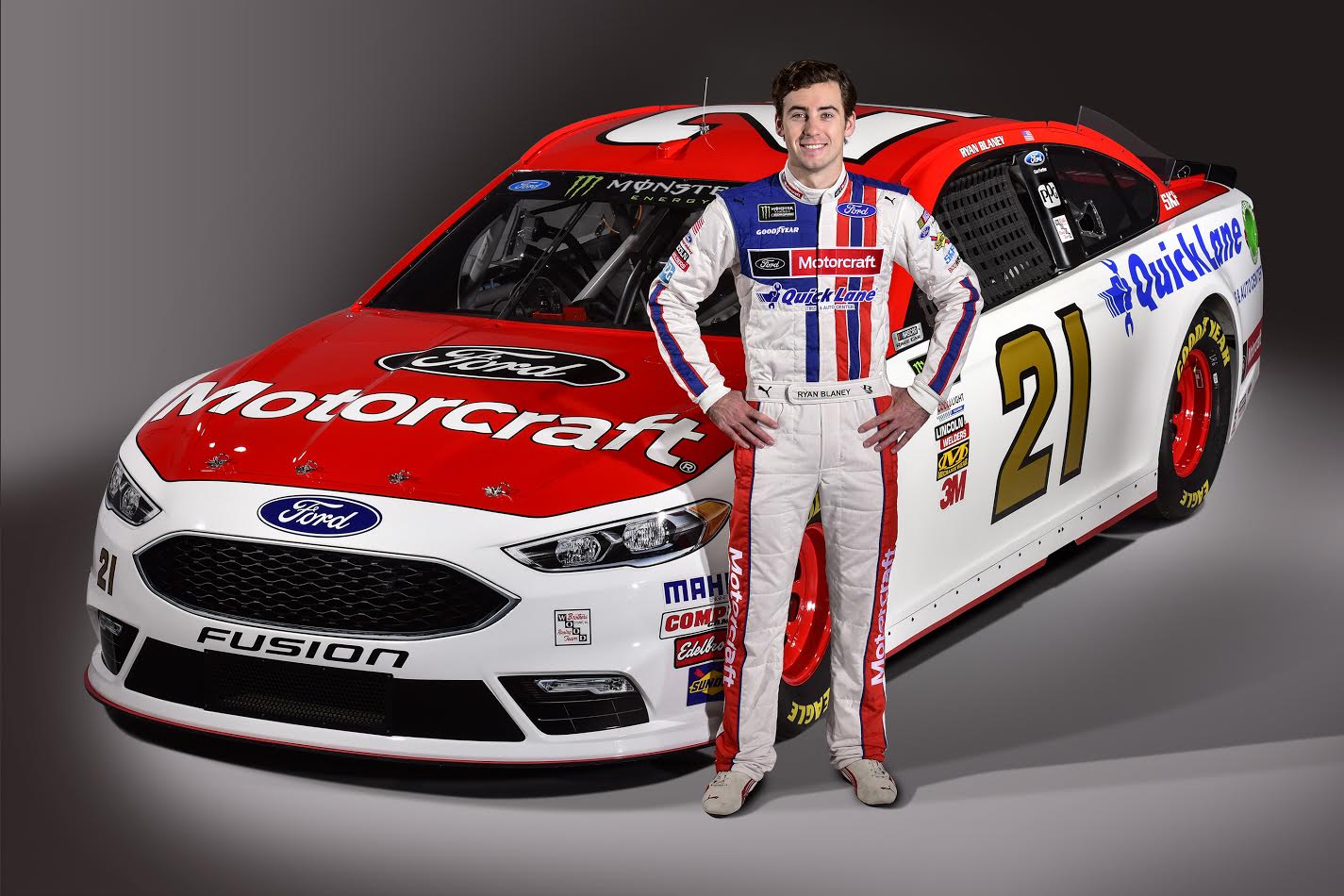 Ryan Blaney Looks to Put Motorcraft/Quick Lane Ford Fusion Into Victory Lane at Daytona Speedway for First Time Since 2011
